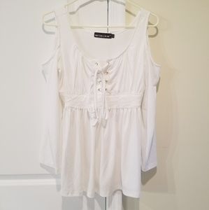 NWOT cold shoulder blouse
